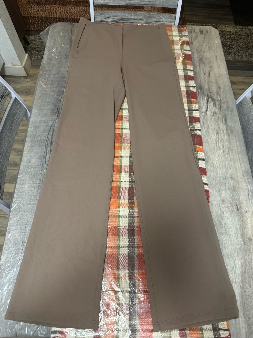 lululemon athletica Wide-Leg Pants in Taupe Brown